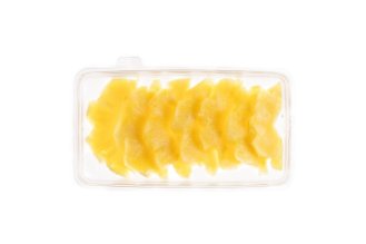 אננס טרי וחתוך למאכל TO GO